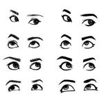 Eyes Study by cuauhtliart