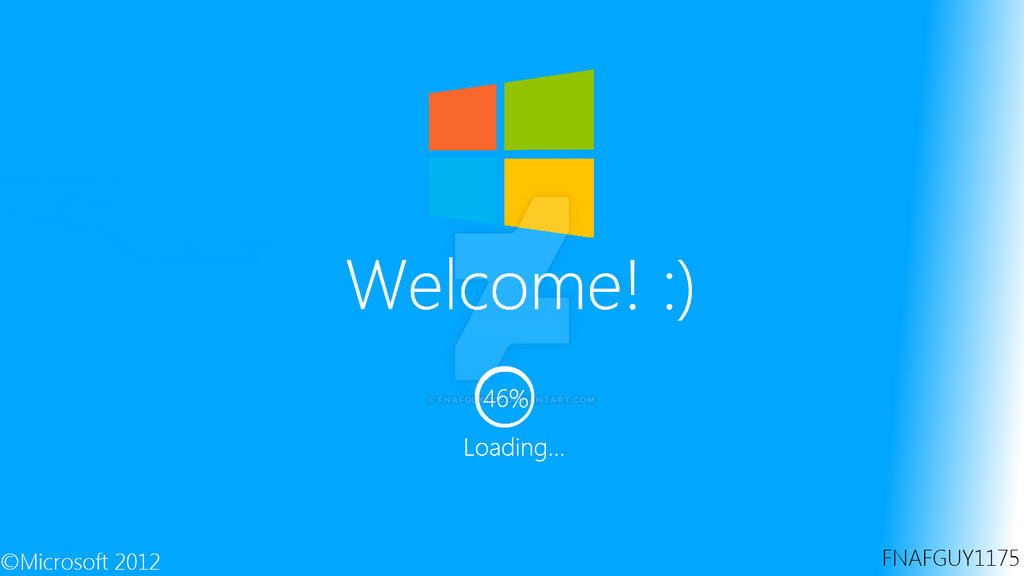 Windows 8 Loading Screen Remastered. by FnafGuy1175 on DeviantArt