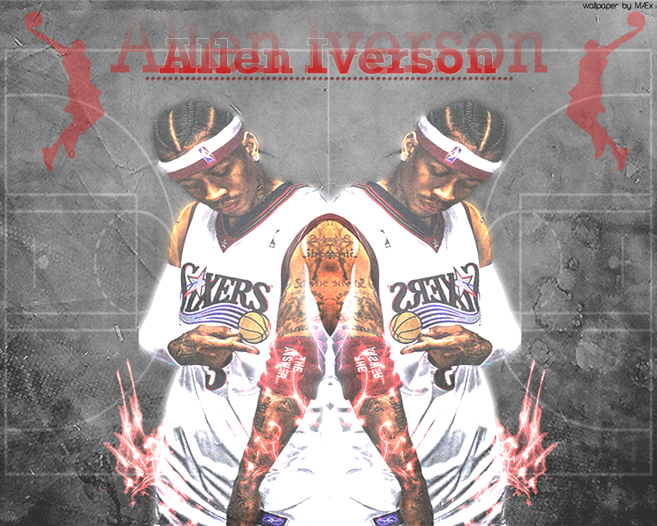 Allen Iverson Wallpaper By I Mevl On Deviantart