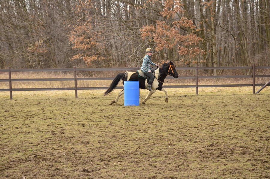 Fair Prep 2013 - Barrel Racing