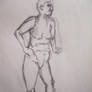 nude figure sketch 1