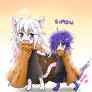 Uri-chan and Simon-kun