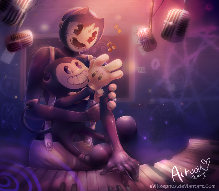 Sammy Inkwell Sammy and Bendy (Bendy and the Ink Machine) by Aituok on DeviantArt