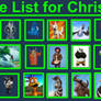 Nice list for christmas 2023 part 3