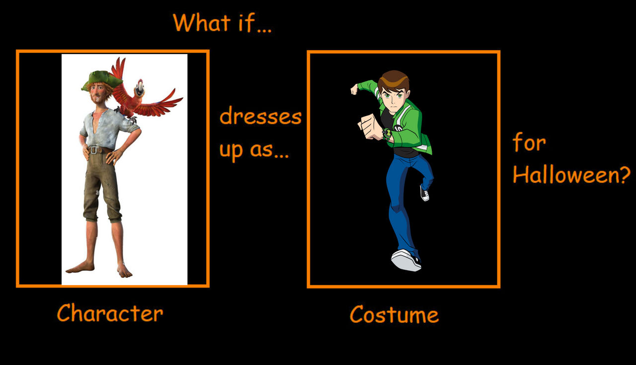 What if Rc dresses up as BT for halloween