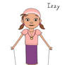 Izzy puppet