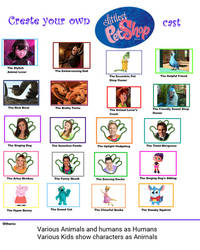 Littlest Hi-5 Shop cast meme