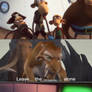 Diego tells Carlo to leave Marco Macaco alone
