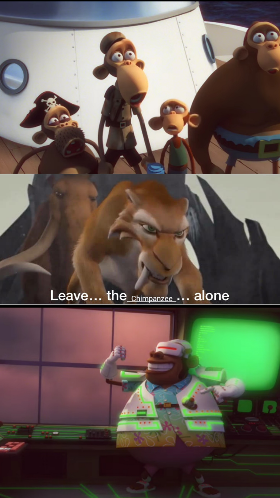 Diego tells Carlo to leave Marco Macaco alone