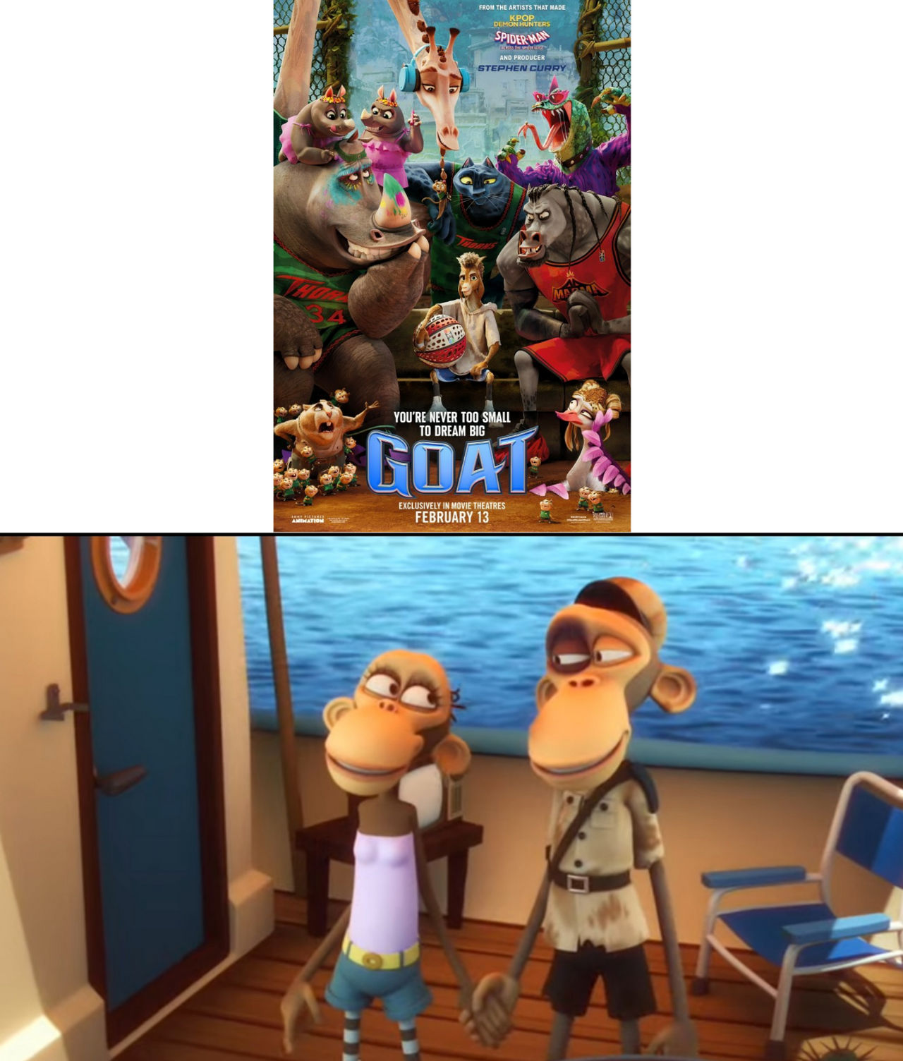 Marco Macaco and Lulu are excited for goat (2026)