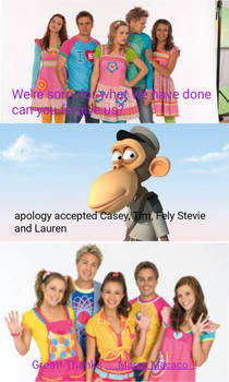 Marco Macaco accepts Hi-5 gang's apology
