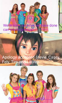 Cora accepts Hi-5 gang's apology