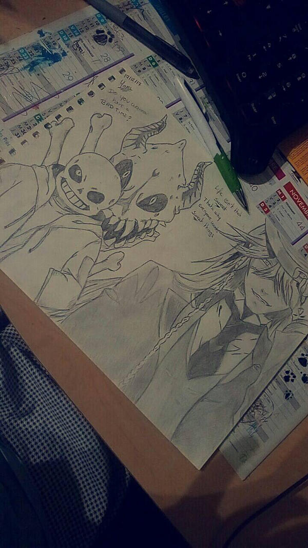 Sans and Undertaker