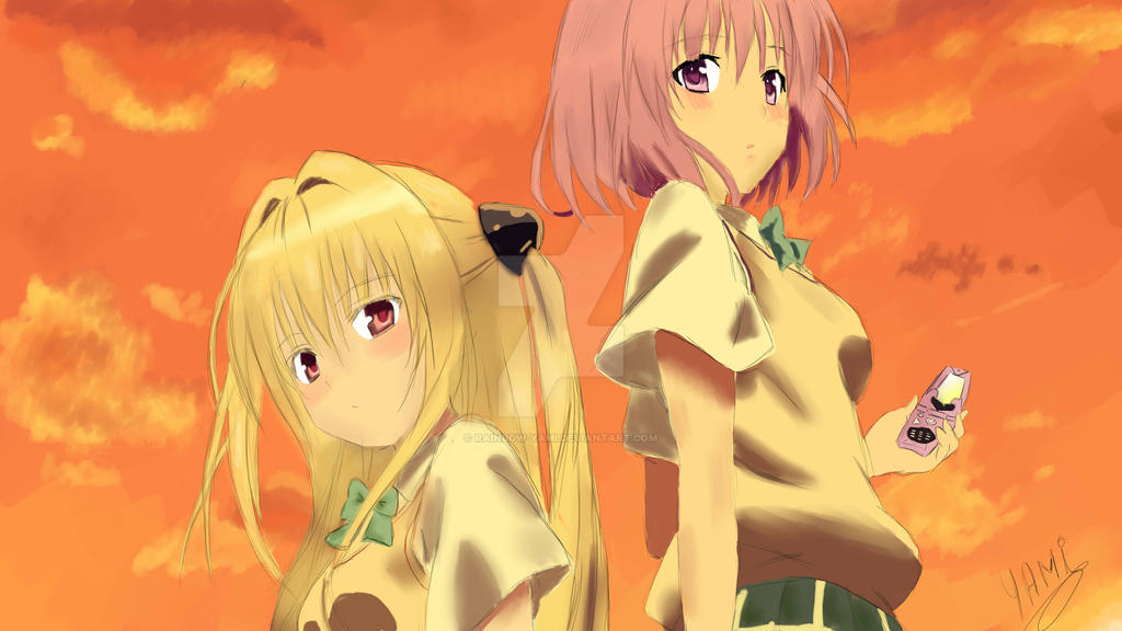 Yami and Momo - To Love-Ru