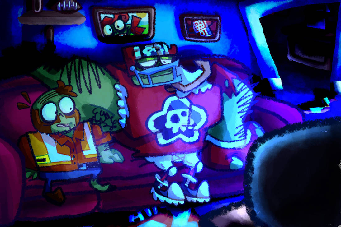 Watching Tv by MrDailynonimus on DeviantArt