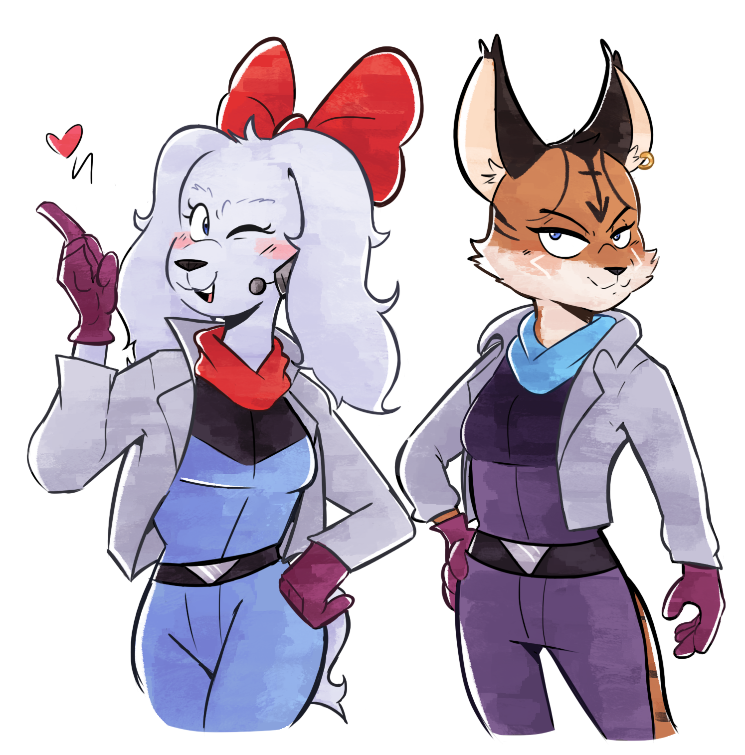 Star Fox Fay and Miyu