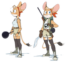 Elodie the Jerboa Sniper