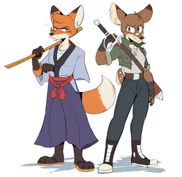 Fox and Doe