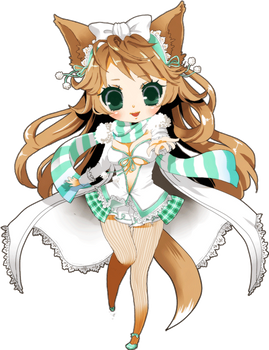 gaiaonline semi chibi commish for H0peh