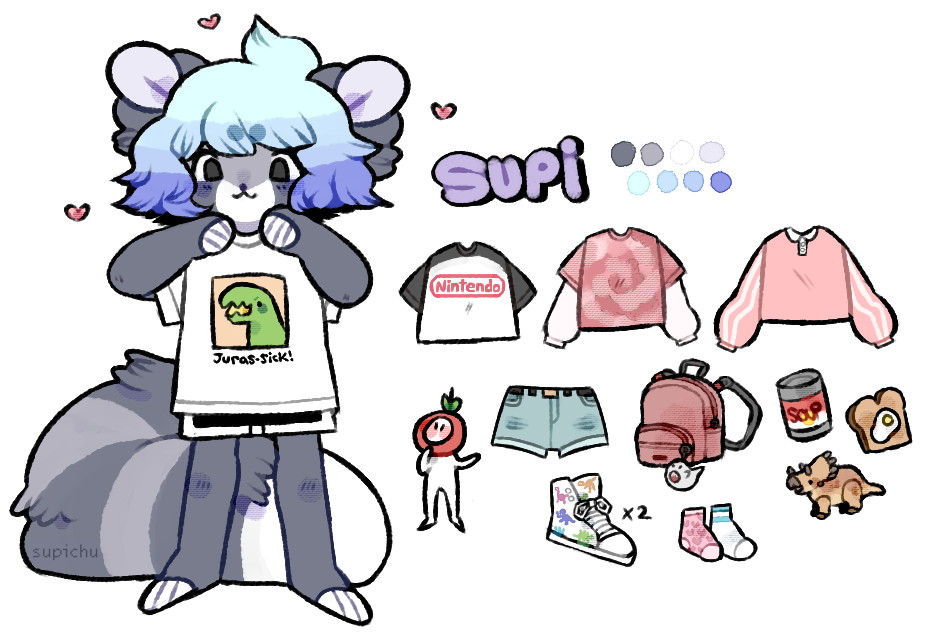 Supi Reference Sheet by supichu