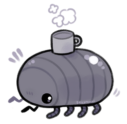 bug with a mug