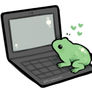 frog with a blog