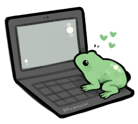 frog with a blog