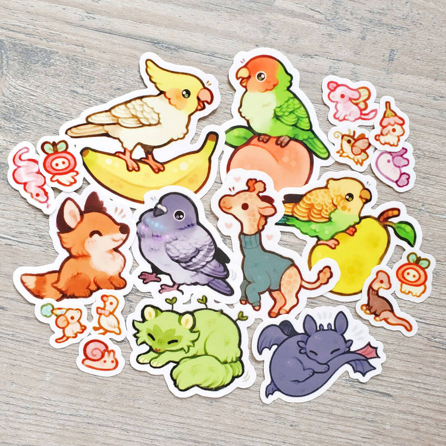 new stickers preview by supichu on DeviantArt