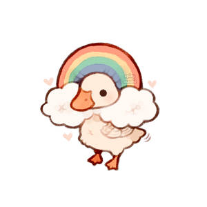 rainbow ducky