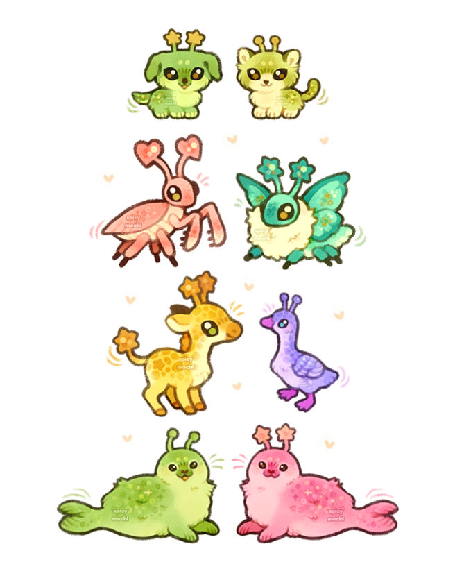 alien friends by supichu on DeviantArt