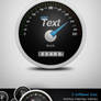 Analog Speedometer Icon