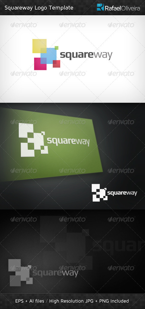 Squareway Logo Template