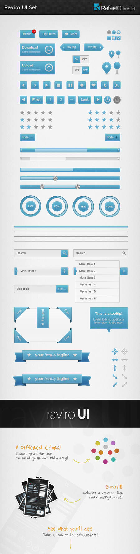 Raviro UI Set