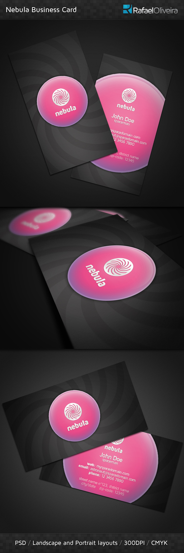 Nebula Business Card