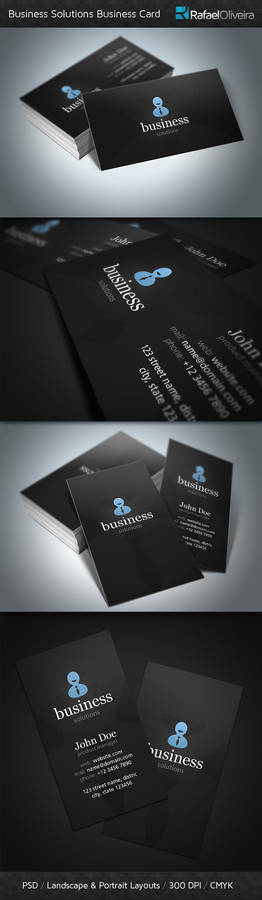 Business Solutions Business Cards