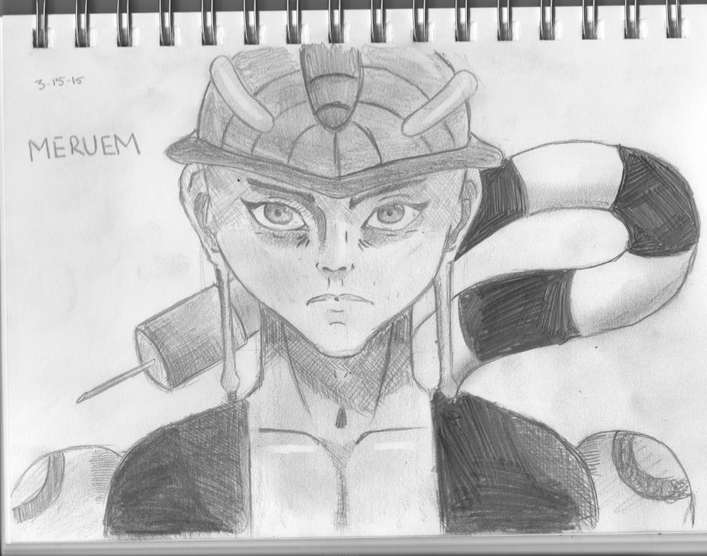 Merum Drawing Meruem by NicosMovingCastle on DeviantArt