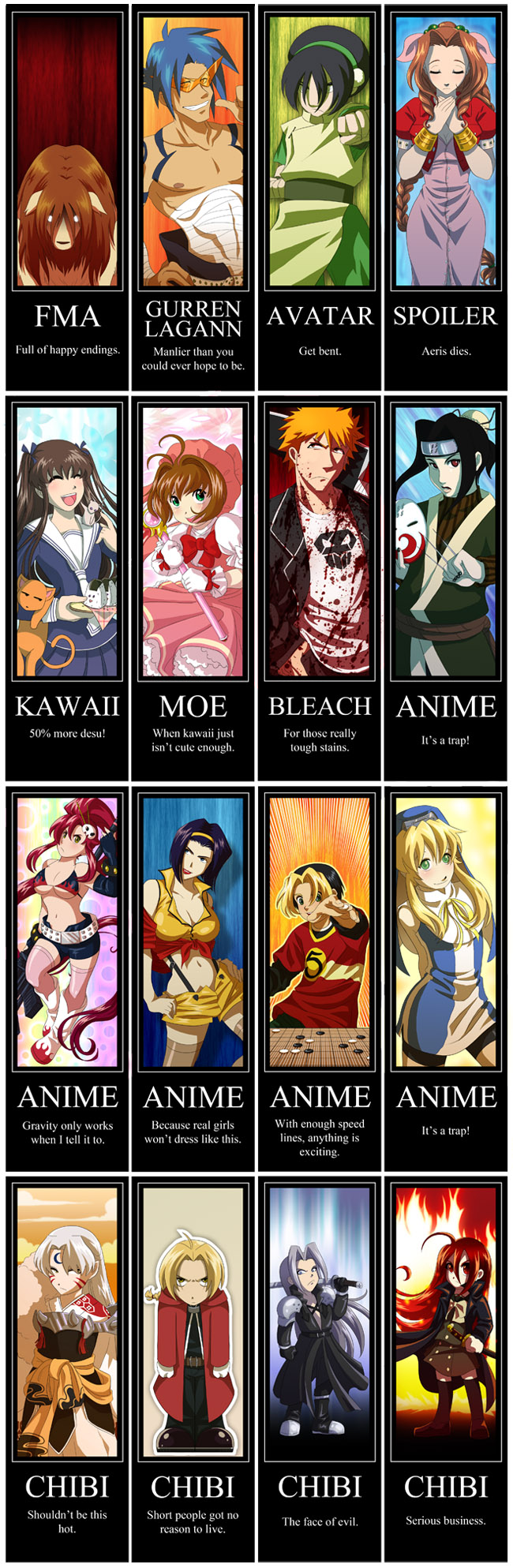 Anime Bookmark Collection