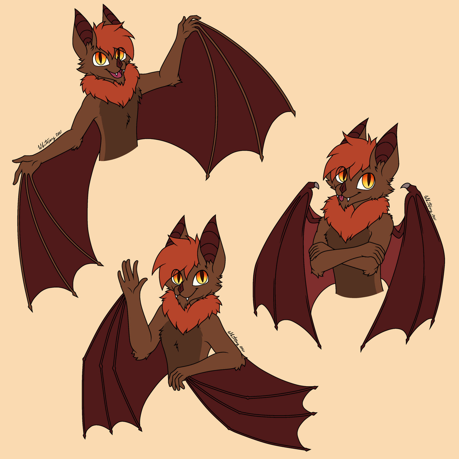 Deviantart Bat Winged Batty Wings by ZackWhitefang on DeviantArt