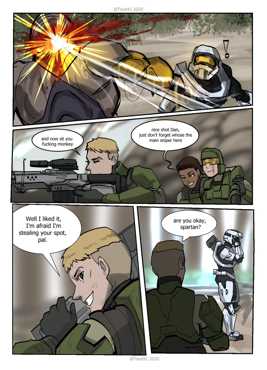 Halo SoS: CH1 Page 6 by TexD41 on DeviantArt