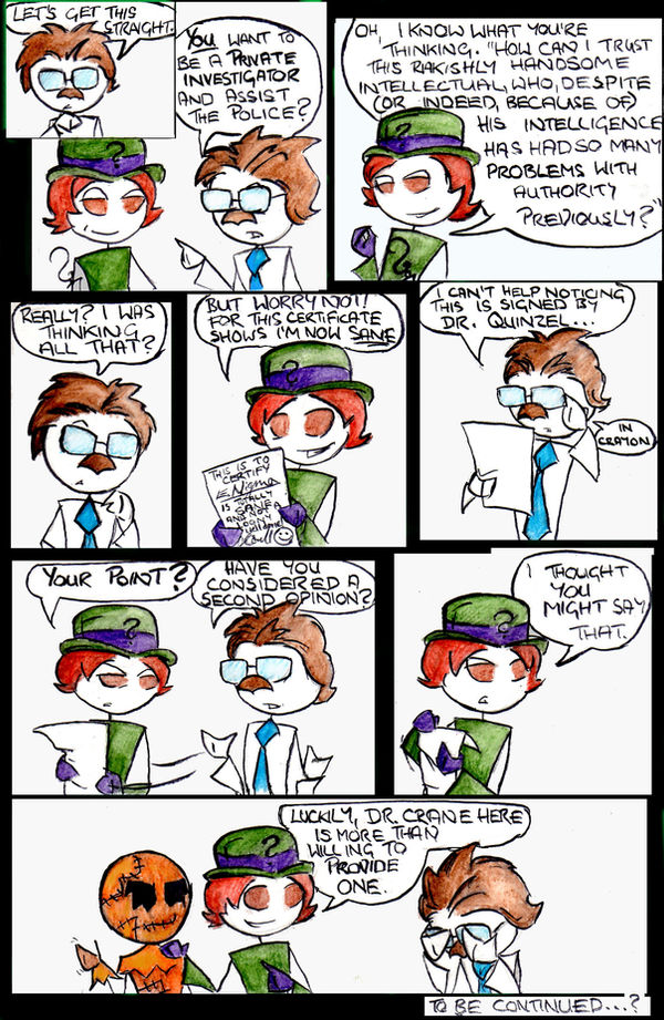 Reformed Riddler Riddler's Reform by VanHinck on DeviantArt