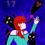 17TH B-Day DeviantArt  ( LadyLuck with the Dark )