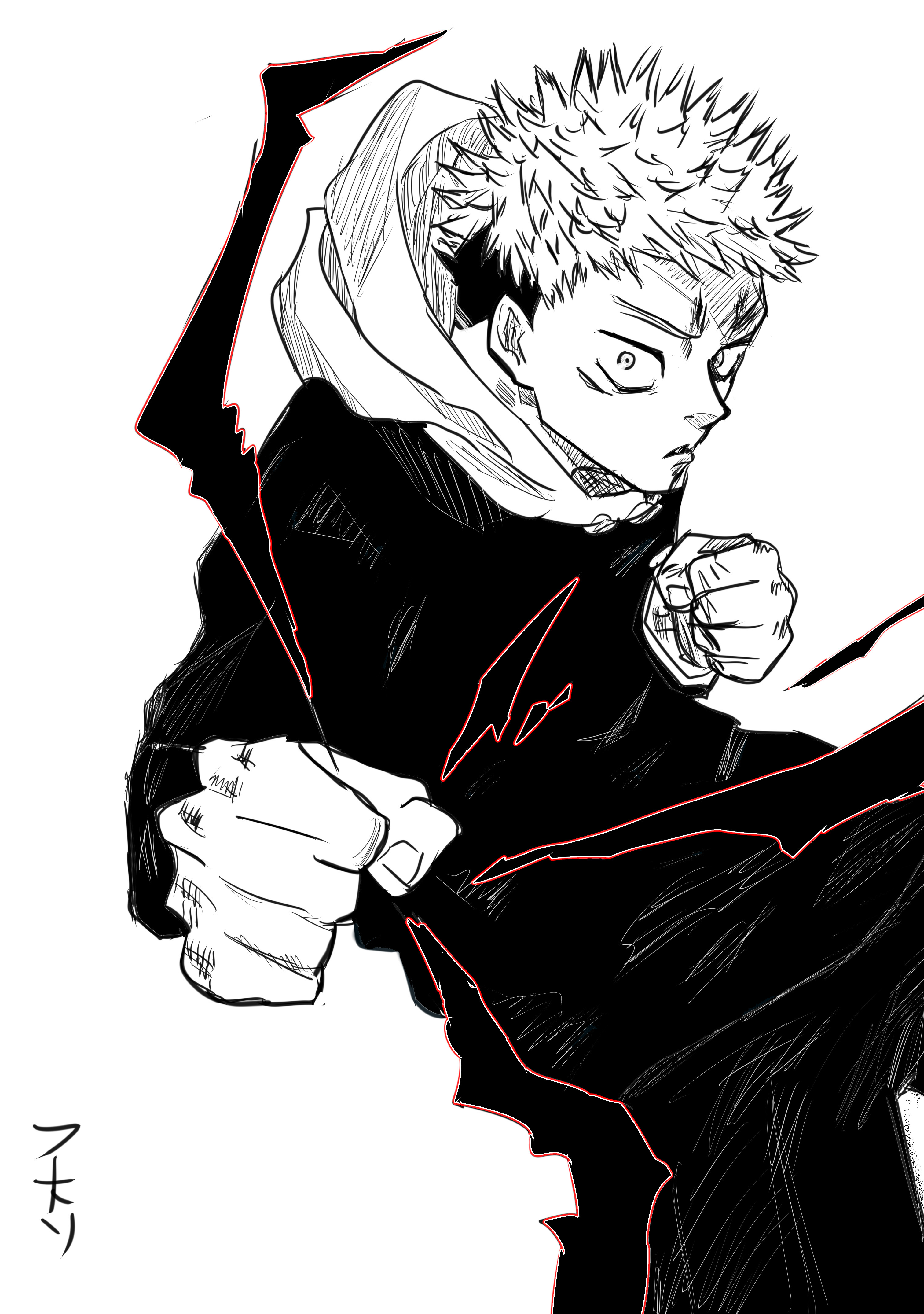 Yuji FANART By Artbyvon On DeviantArt yuji-fanart-by-artbyvon-on-deviantart