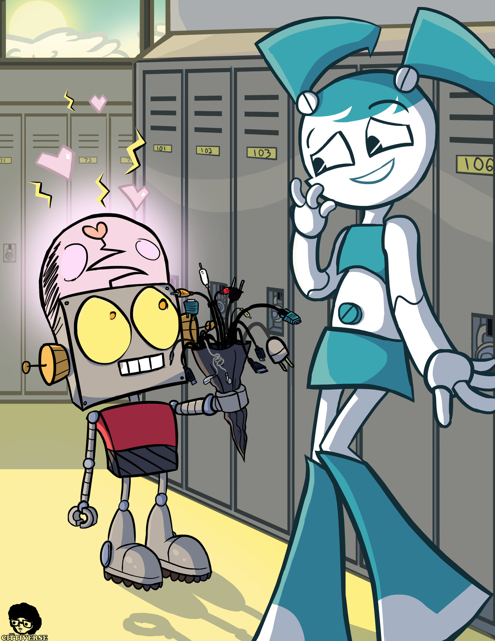 Deviantart Robofuse Robot Love by TheCittiverse on DeviantArt