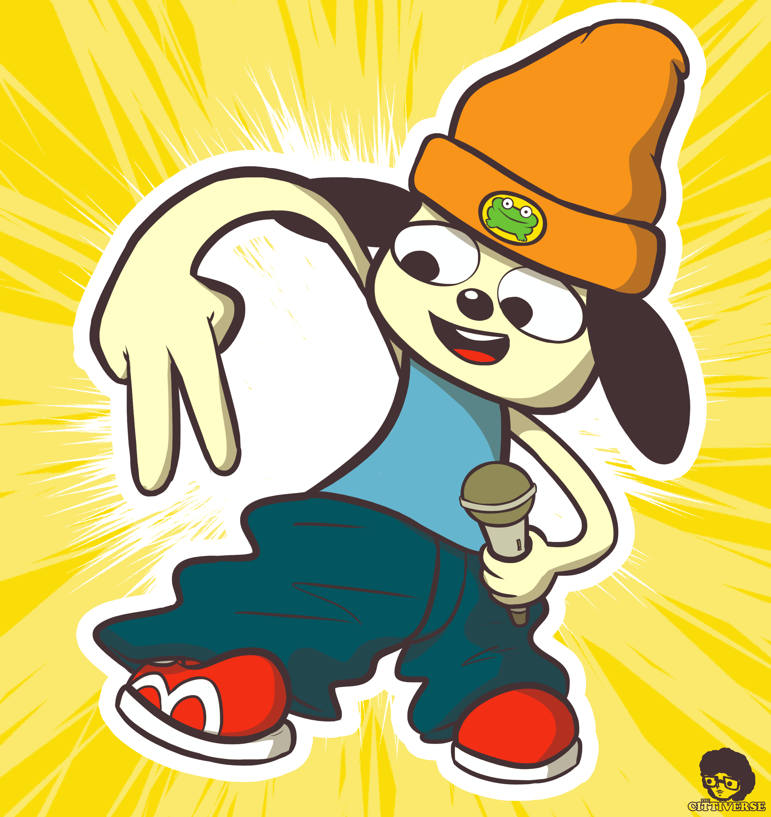 PaRappa the Rapper :. by GamingGoru on DeviantArt