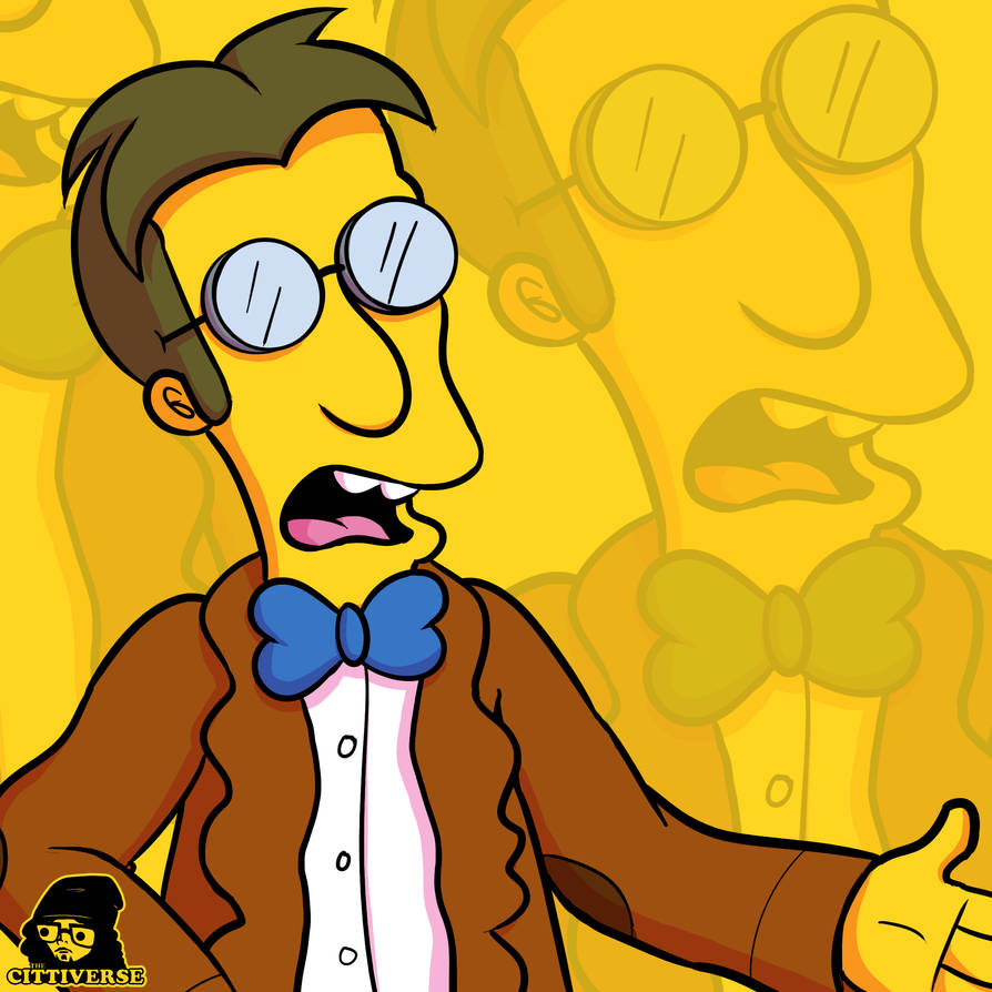 Profeeor Frink Retro Professor Frink - Frinktober 2022 - Day 26 by TheCittiverse on ...