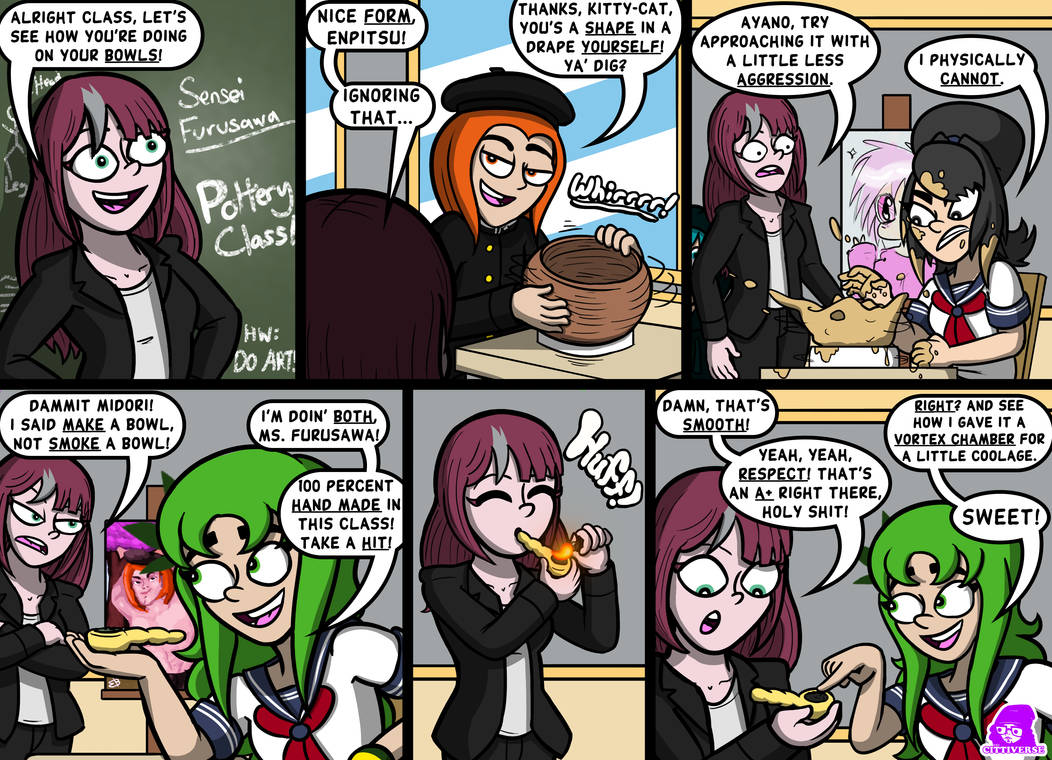 Dank Midori #217 - Bowl by TheCittiverse on DeviantArt