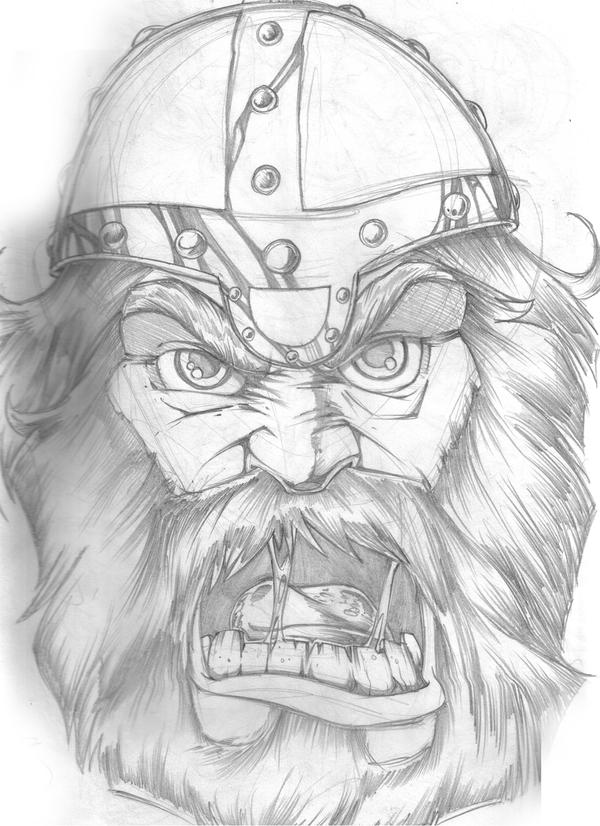 Goliath 2nd drawing of face by RtisticMayhem on DeviantArt
