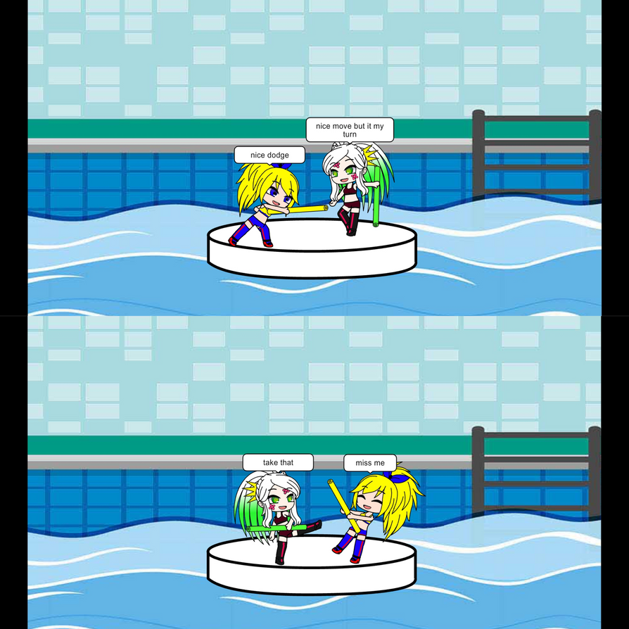 Pool battle part 2 by CarlosM446 on DeviantArt