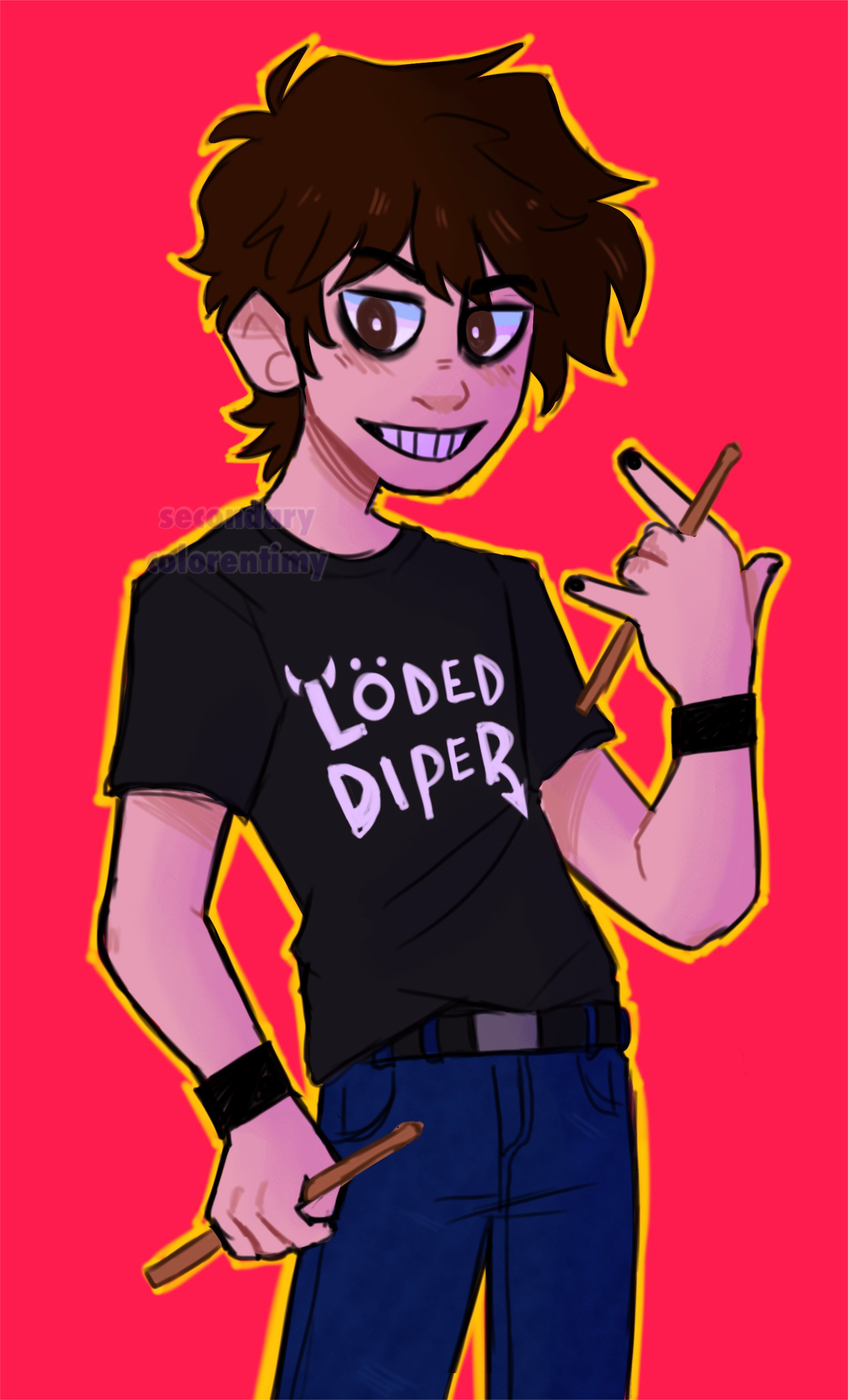 Rodrick Heffley Fanart by SecondaryColorentimy on DeviantArt