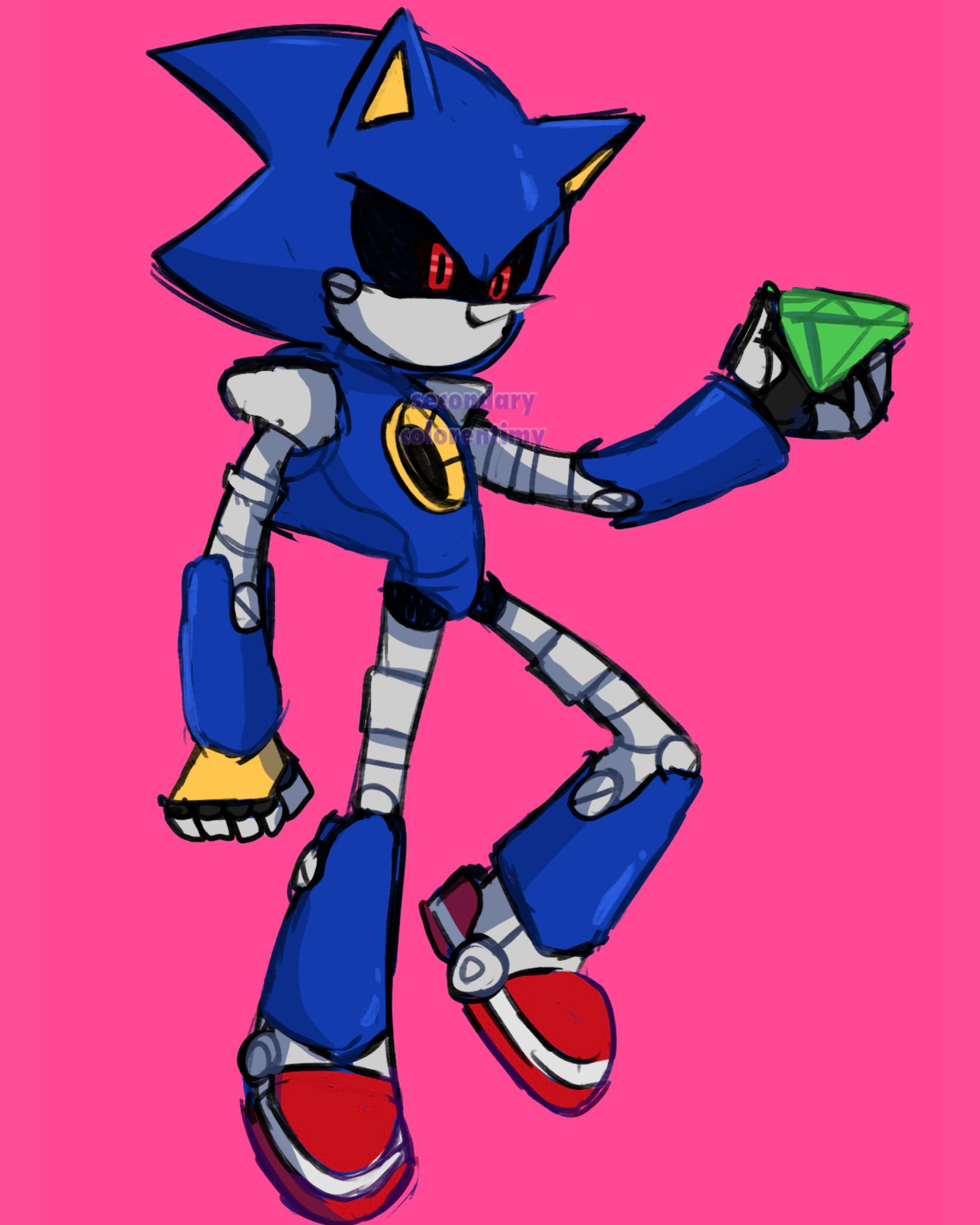 Neo Metal sonic by Sawcraft1 on DeviantArt